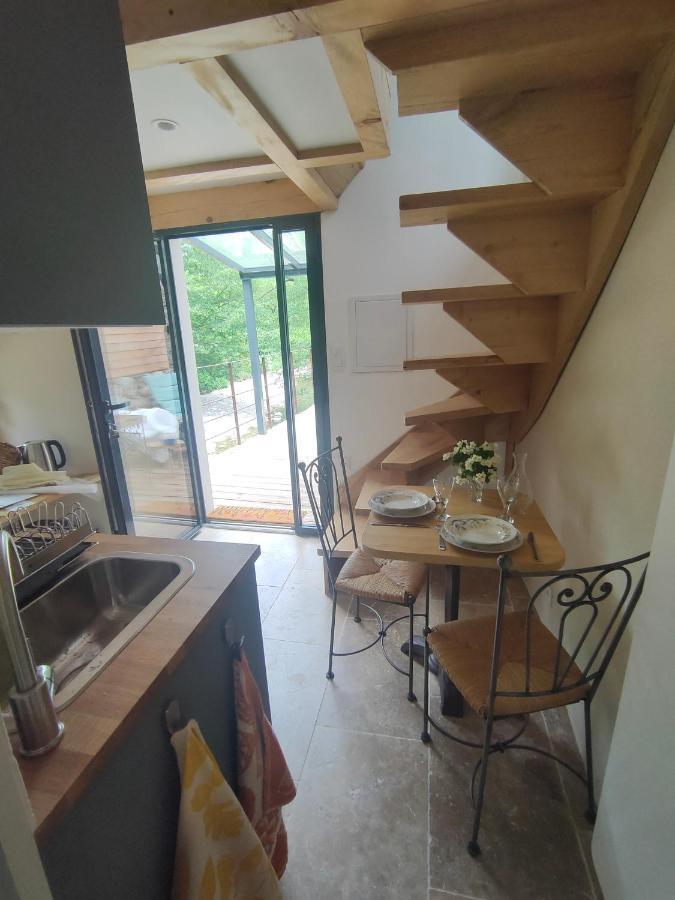וילפור Le Secret Du Moulin, Agreable Tiny House Villefort מראה חיצוני תמונה