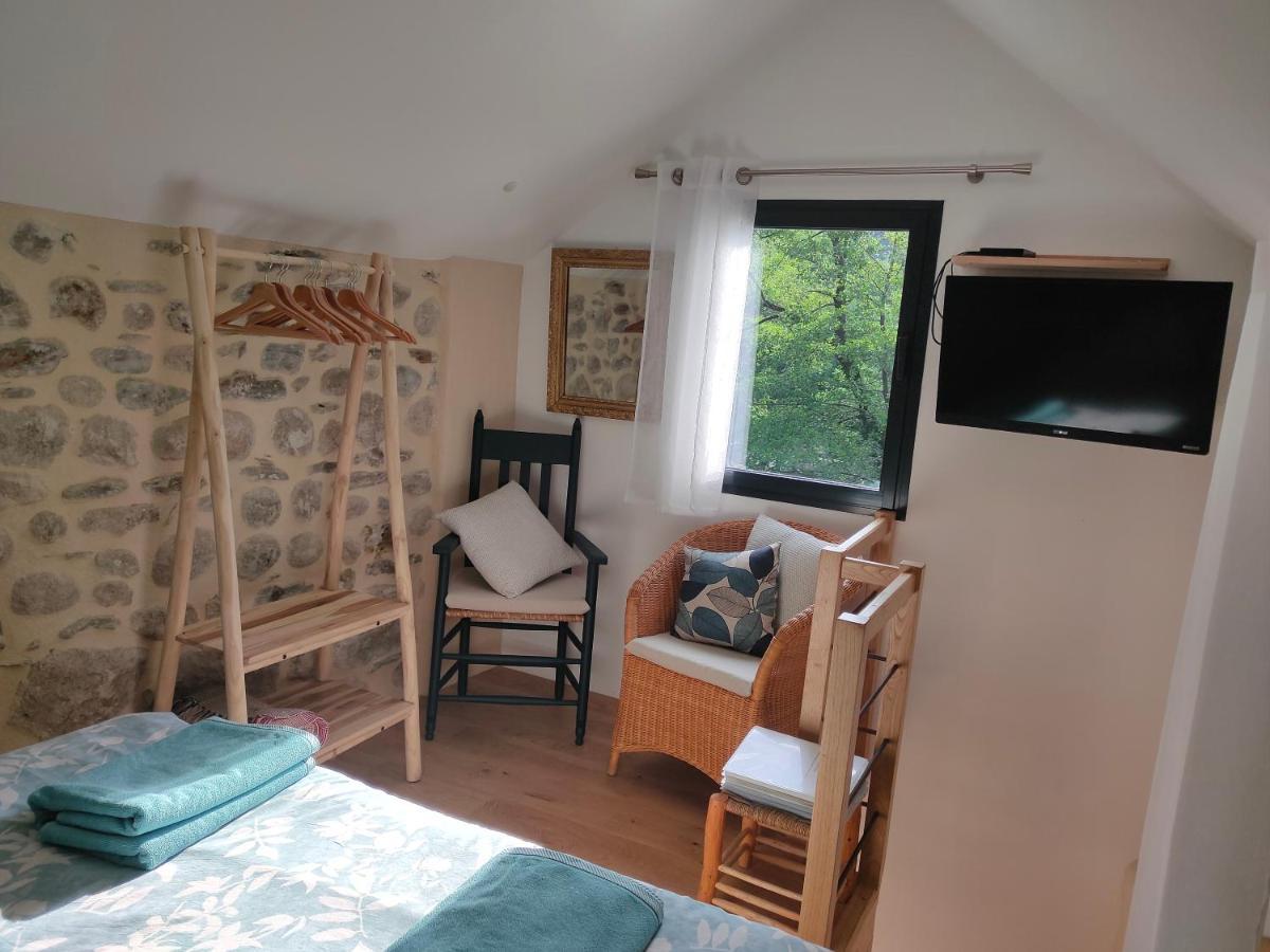 וילפור Le Secret Du Moulin, Agreable Tiny House Villefort מראה חיצוני תמונה